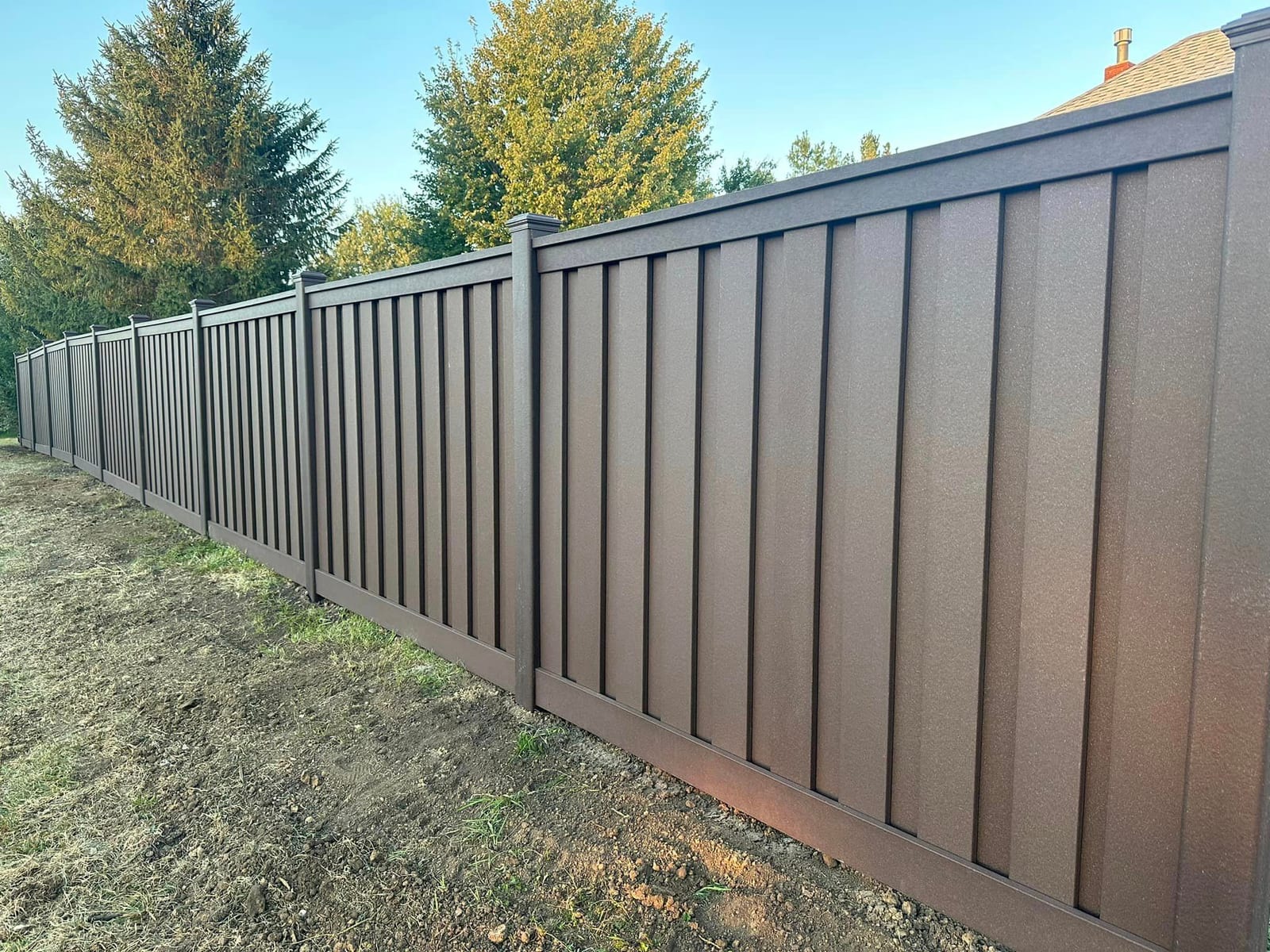 Composite with Aluminum Posts — Composite Fences